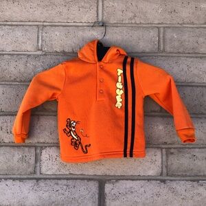 Disney Tigger Orange Hoodie Sweater Size 24 Months